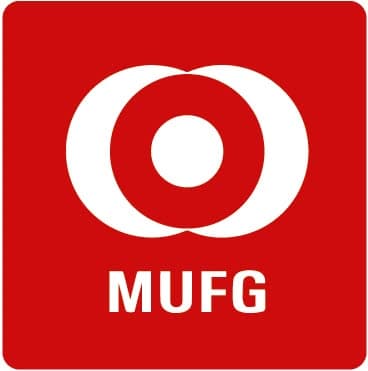 MUFG Bank logo — a financing partner AKI HOME arranges mortgages with for buyers in Japan