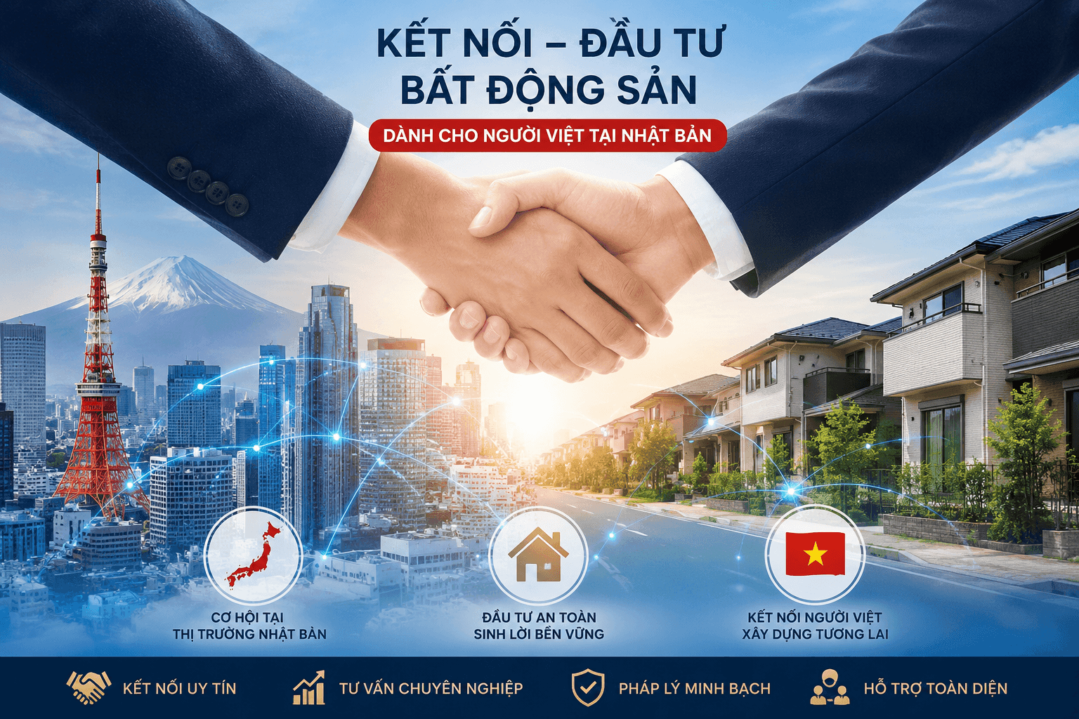 Kết nối đầu tư BĐS Nhật–Việt